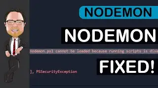 Nodemon Execution Policy | ExecutionPolicy | Quick Fix