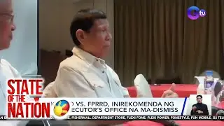 Reklamo vs. FPRRD, inirekomenda ng QC Prosecutors Office na ma-dismiss | SONA