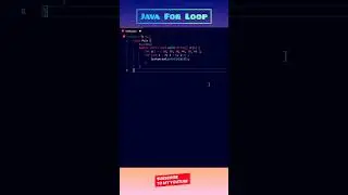 Master Java For Loops in 10 seconds! 🚀 #java #javaprogramming #shorts #trending #coding