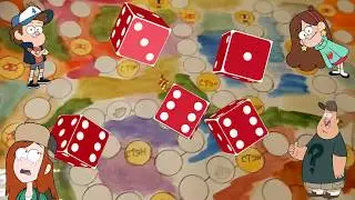 Игра ходилка Гравити Фолз / Как сделать настольную игру своими руками
