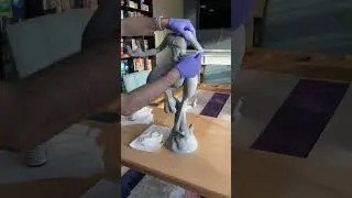170 hours long 3D printed Giant MEWTWO assembly timelapse