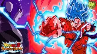 Estos STATS son BESTIALES! GOKU BLUE KAIOKEN al 100% RAINBOW STAR | Dokkan Battle