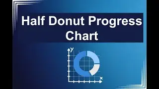 Progress Chart (KPI Tracking) in Excel - Half Donut Chart in Microsoft Excel