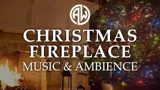 Christmas Music & Ambience | Soothing Jazz Holiday Music and Relaxing Fireplace Sounds