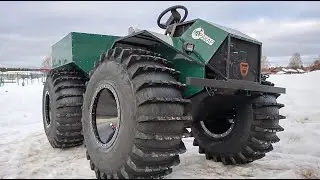 Обзор самодельного вездехода Каракар