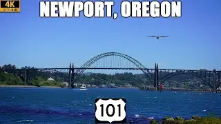 US-101 North: Waldport & Newport, Oregon | Alsea Bay Bridge & Yaquina Bay Bridge