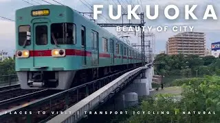Underrate Cities in  Japan Fukuoka | Cycling Video