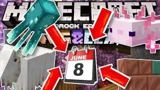 Minecraft Cave Update Release Date ✅1.17 ✅ Part 1 = JUNE 8TH ⚒️ JAVA / Bedrock