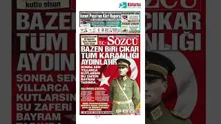 Sözcü Gazetesi 1. Sayfa - 30 Ağustos 2024