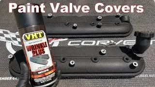 How to Paint Your Valve Covers with a Wrinkle Finish