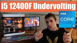 Undervolt your i5 12400F for more FPS (Even on Locked Motherboards) - Tutorial