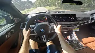 2025 BMW X6 M60i xDrive: POV Drive, Impressions and ASMR