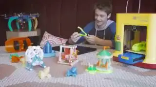 XYZprinting da Vinci miniMaker. 3D-печать в каждый дом!