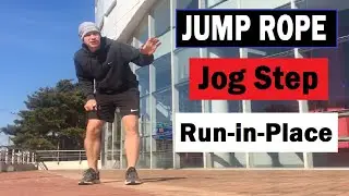 Jump Rope: JOG STEP / Run-in-Place / Alternate Step (Skipping Rope Move Simplification)