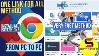 How to install  all extension in all chrome profiles from pc to pc
