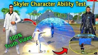 Free Fire Skyler Character Ability Test || Skyler vs Chrono Character Ability Test Gameplay In Hindi