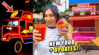 ✨ NEW Disney California Adventure Park UPDATES! | New Food, Festival of Holidays 2024, Merch + MORE!