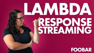 🆕 Lambda Response Streaming | Get faster responses from AWS Lambda!