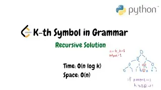 K-th Symbol in Grammar | Python Recursive Solution