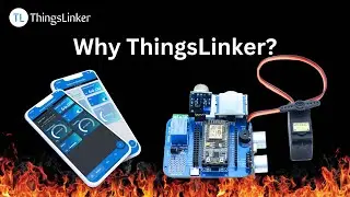 Relay Control Using ThingsLinker IoT Development Board TL01-ESP8266Through ThingsLinker App