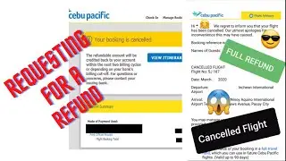 HOW TO GET A FULL REFUND FROM CEBU PACIFIC CANCELLED FLIGHTS: Step by Step Guide #fyp #fypシ゚viral #