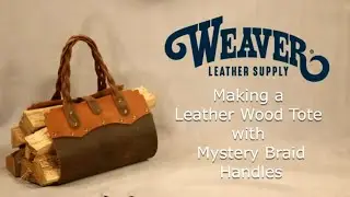 Making a Simple Leather Wood Tote