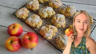 Soft Apple Biscuits 🍎 Quick and delicious