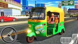 City Tuk Tuk Rickshaw Driver Simulator 2018 - Android GamePlay