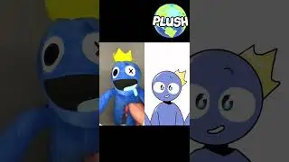 BLUES DANCE PARTY 😂💙 Rainbow Friends Roblox 