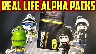 Rainbow Six Siege New Alpha Packs in Real Life @ Gamestop