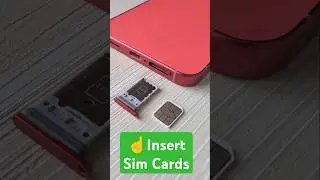 Insert Sim Cards | Samsung Galaxy S25 ... Back to Dual Sim Cards