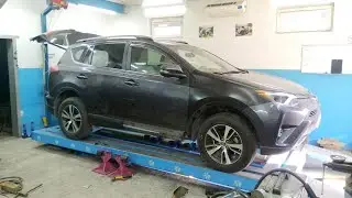 Toyota RAV4 .  Сборка авто в кучу. Финиш.