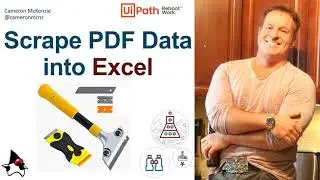 UiPath Data Scrape PDFs into Excel Example