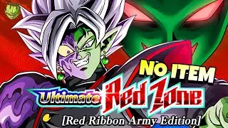 SOLO COSQUILLAS! LR ZAMASU NO ITEM vs FULL RED RIBBON RED ZONE | Dokkan Battle