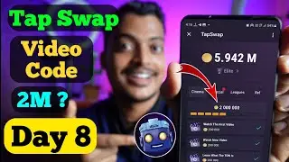 TapSwap Video Code Day 8 | 6 July | Tapswap Video Task Cinema Code Day 8 | What the Bitcoin is ?