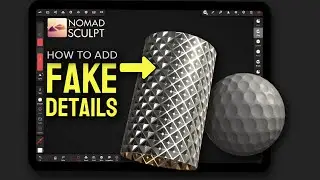 How To Make Seamless Texture | Nomad Sculpt Tutorial