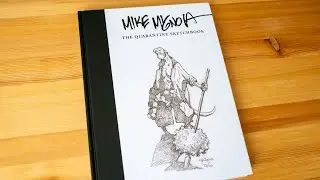 Mike Mignola: The Quarantine Sketchbook (book flip)
