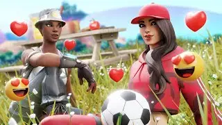i played fortnite with my stepsis on stream and something crazy happened...