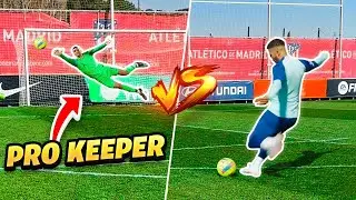 SHOOTING BATTLE VS PRO KEEPER 🤩🧤