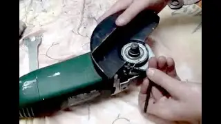 Замена токосъемника в болгарке
