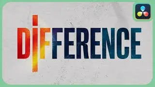 Alternative Difference Transition | DaVinci Resolve |