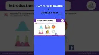 Learn to visualize data with Matplotlib in Python.