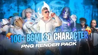 Pubg 3d Characters Png Pack HD For Thumbnail | Bgmi 3d Character Png Pack Free Download