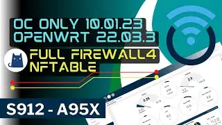 OpenWrt 22.03.3 OC OnLy 10.01.23 WiFi Off A95X Kernel 6 | REYRE-STB