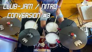 Tama Club-JAM / Alesis Nitro - Acoustic to Electric Drum Set Conversion #3 Millennium MPS-850 hi hat
