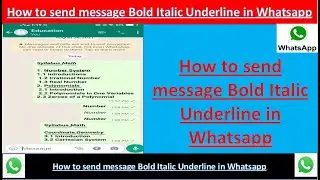 #Whatsapp