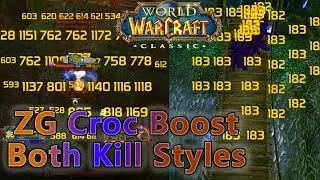 ZG Croc Boost (Lvl 50-60) Blizzard and Cone of Cold Kill Method | Mage Compendium
