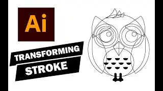 Adobe Illustrator TUTORIAL - Transforming/Scaling strokes