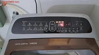 Samsung fully automatic washing machine showing 4C error and giving 4 beeps every few seconds.
