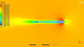 ✅💯✅ Ansys Fluent Project # 19 : CFD Analysis of Flat Plate | Transient State | Subsonic Flow